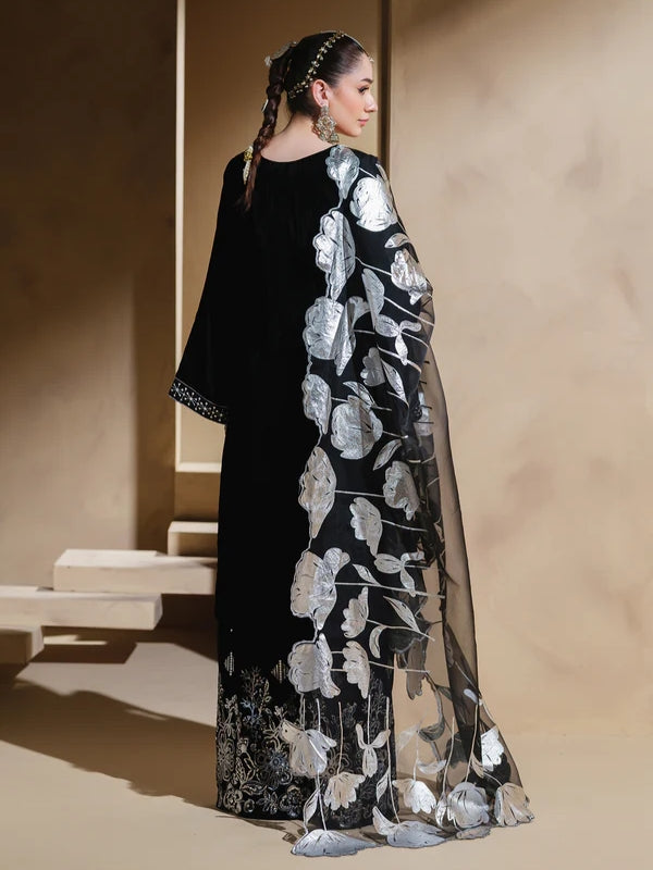 HEERAS - Black Stella Regală Velvet