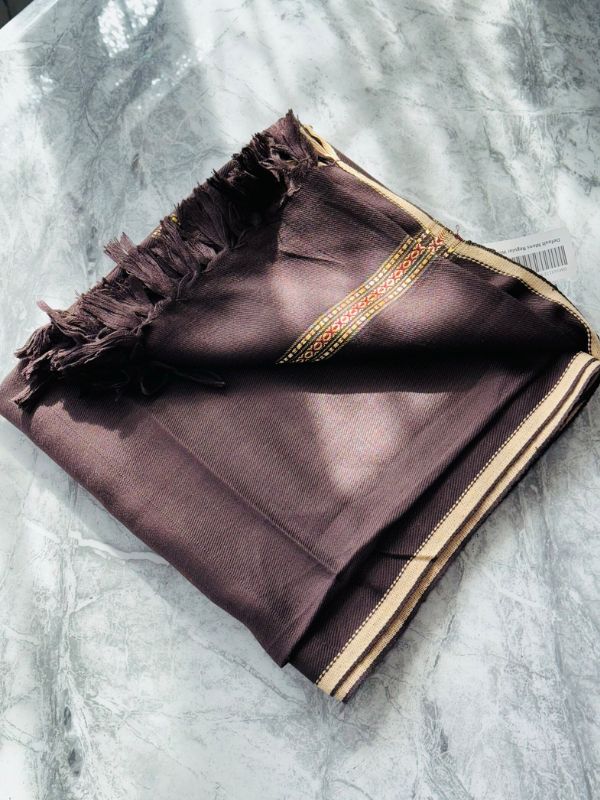 Junaid Jamshed Shawl - Coco Brown
