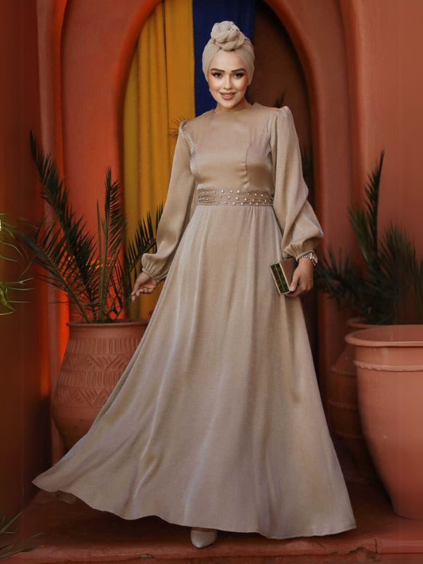 Quzey Modest Wear - Brown Libas Collection Quzey Modest Wear - Brown Libas Collection