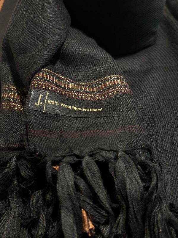 Junaid Jamshed Shawl - Black