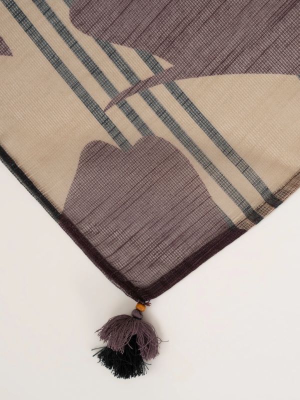 Sapphire - Maroon Printed Lawn Shirt