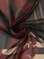 Sapphire - Navy Blue Printed Lawn Shirt