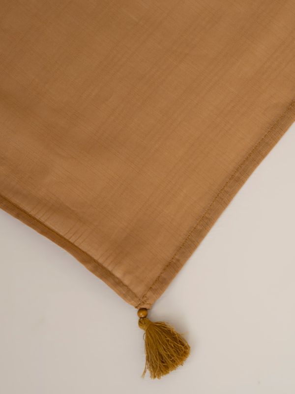 Sapphire - Mustard Embroidered Lawn Shirt