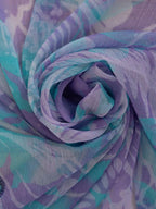 Sapphire - Purple Embroidered Lawn Shirt