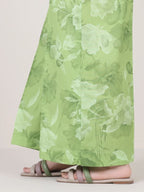 Sapphire - Light Green Embroidered Lawn Shirt