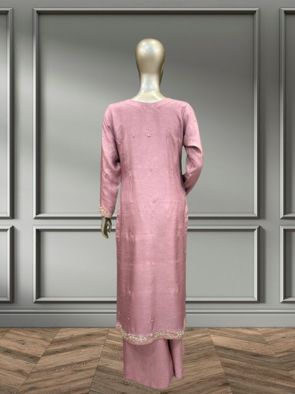 Quzey Chiffon - Pink