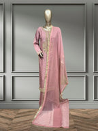 Quzey Chiffon - Pink