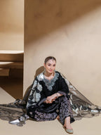 HEERAS - Black Stella Regală Velvet