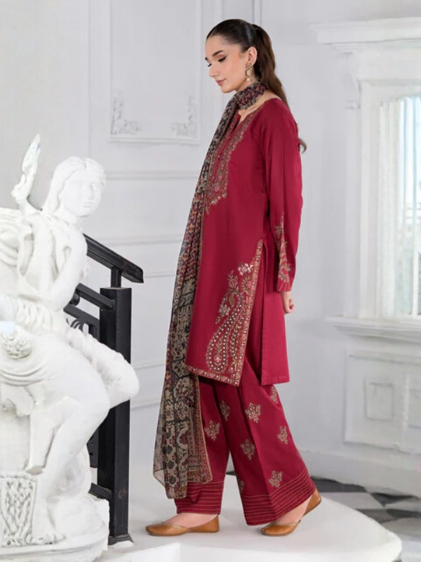 HEERAS - Rich Maroon