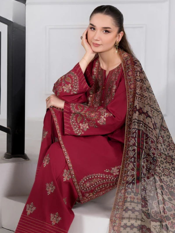 HEERAS - Rich Maroon