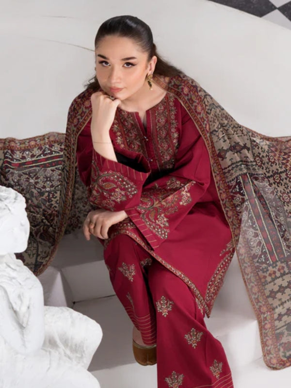 HEERAS - Rich Maroon