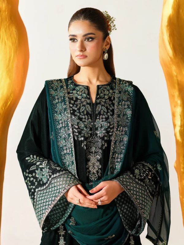 HEERAS - Velvet D-1 (Green)
