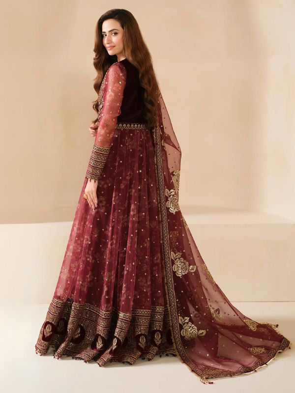 Jazmin Formals - Maroon