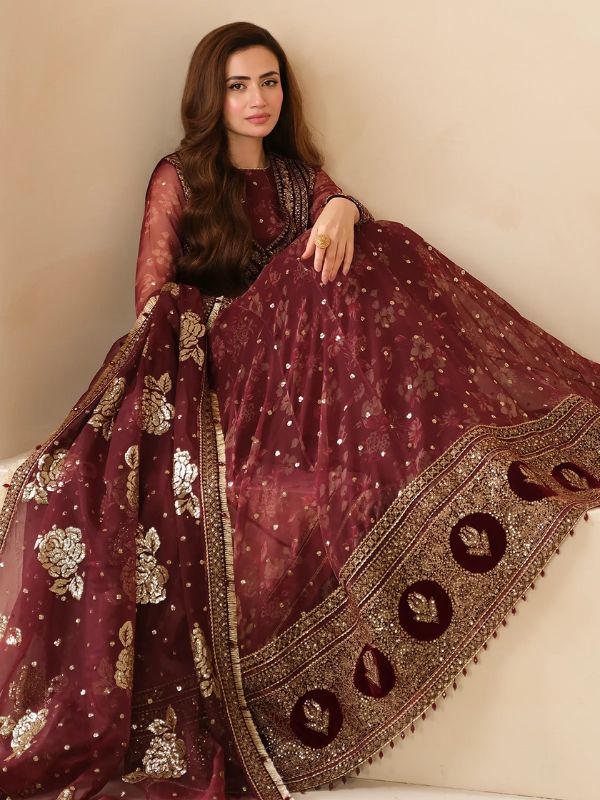Jazmin Formals - Maroon