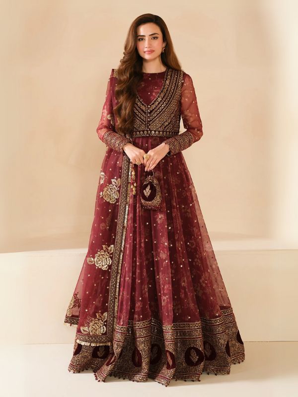 Jazmin Formals - Maroon