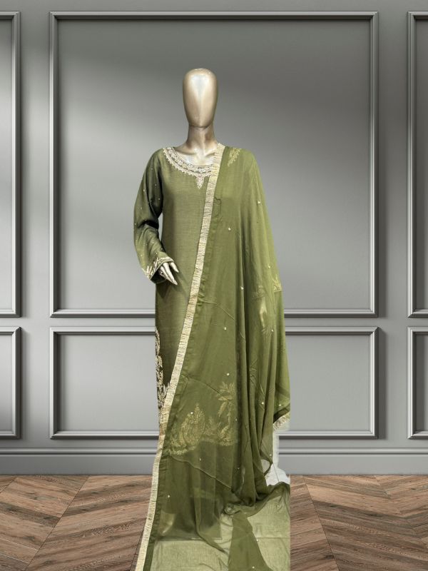 Quzey - Zc 2310 Mehndi Green