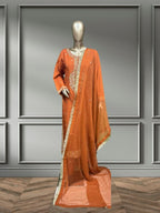 Quzey Chiffon - Mustard
