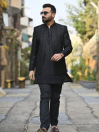 Quzey Black Prince Coat