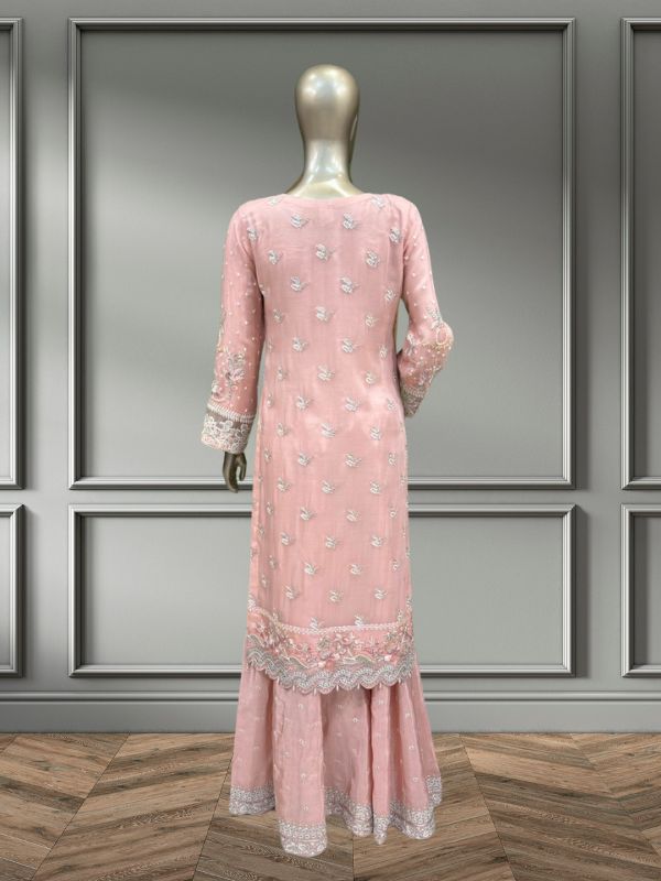 Quzey Luxury Chiffon - Peach