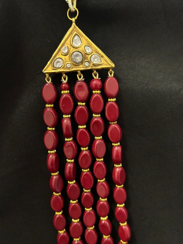 Quzey 5-Layered Rani Haar Set