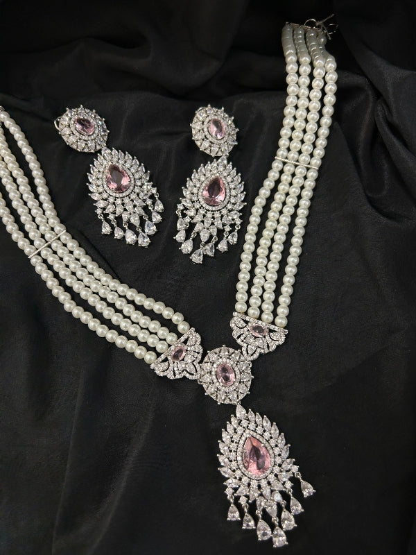 Quzey AD Pink Maala Set