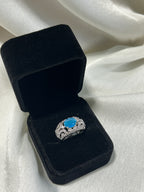 Quzey AD Turquoise Ring