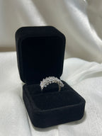 Quzey Baguette Cut AD Ring