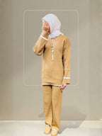 Quzey Co-ord Set - Beige