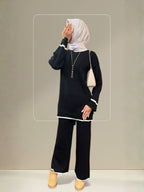 Quzey Co-ord Set - Black