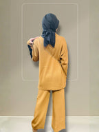 Quzey Co-ord Set - Mustard