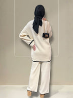 Quzey Co-ord Set - Off White