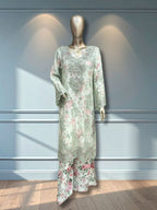 Quzey Floral Chiffon Formal #2773PS