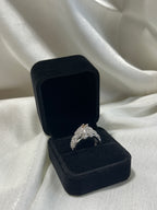 Quzey Gold Floral Ring