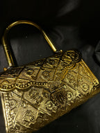 Quzey Golden Plated Clutch