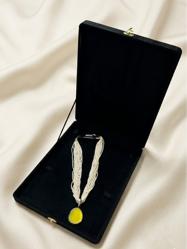 Quzey Jewellery Box - Black (34x25x5)
