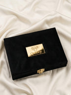 Quzey Jewellery Box - Black (12x16x4)