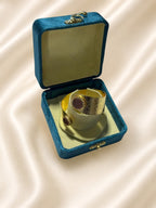 Quzey Jewellery Box - Turquoise (10.5x10.5x5)