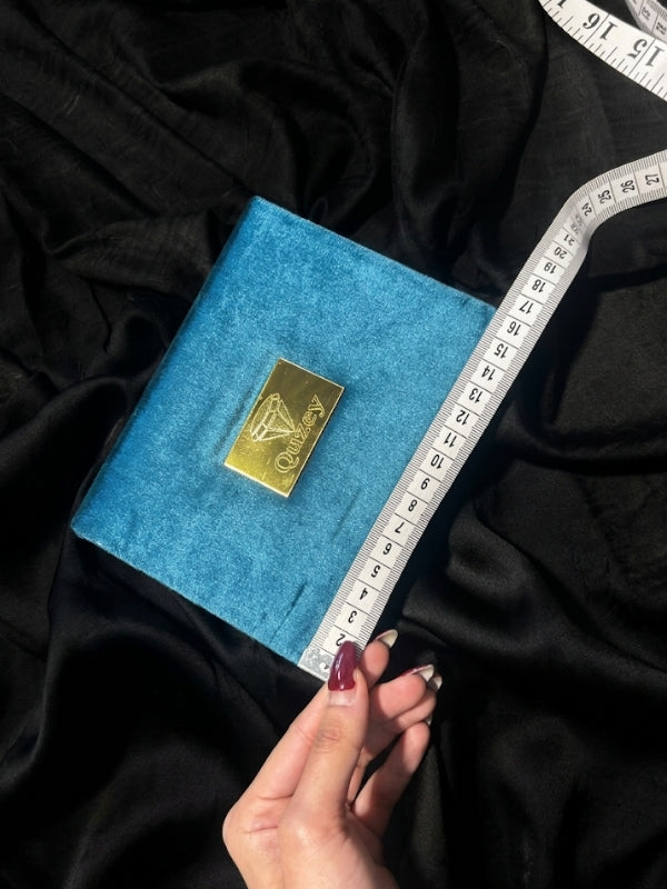 Quzey Jewellery Box - Turquoise (12x16x4)