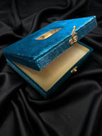 Quzey Jewellery Box - Turquoise (12x16x4)