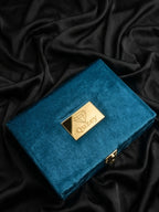 Quzey Jewellery Box - Turquoise (12x16x4)