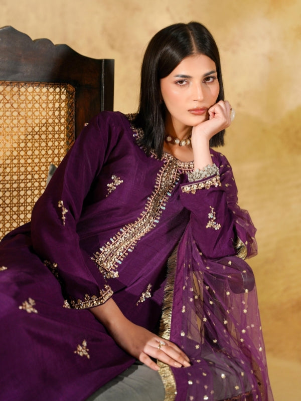 Quzey Raw-Silk Formals AR-08