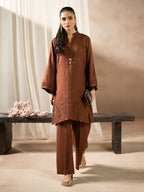 Quzey Solid Co-ord Set - EA-45