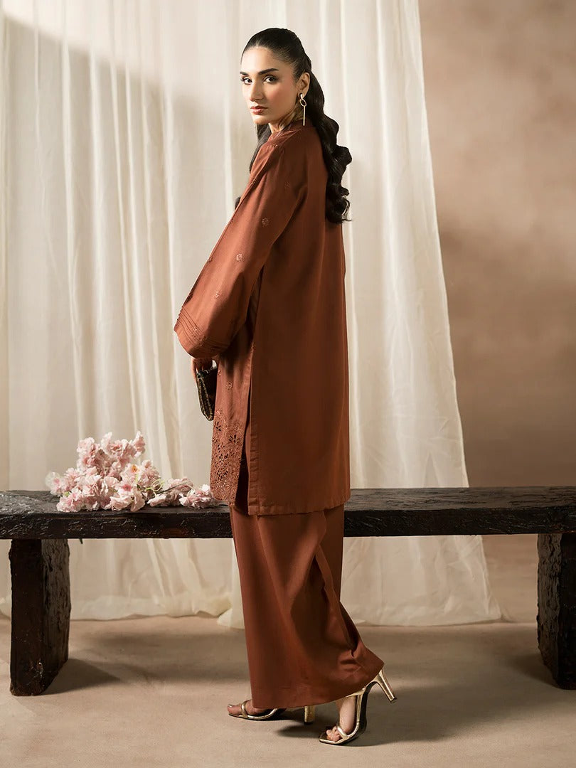 Quzey Solid Co-ord Set - EA-45