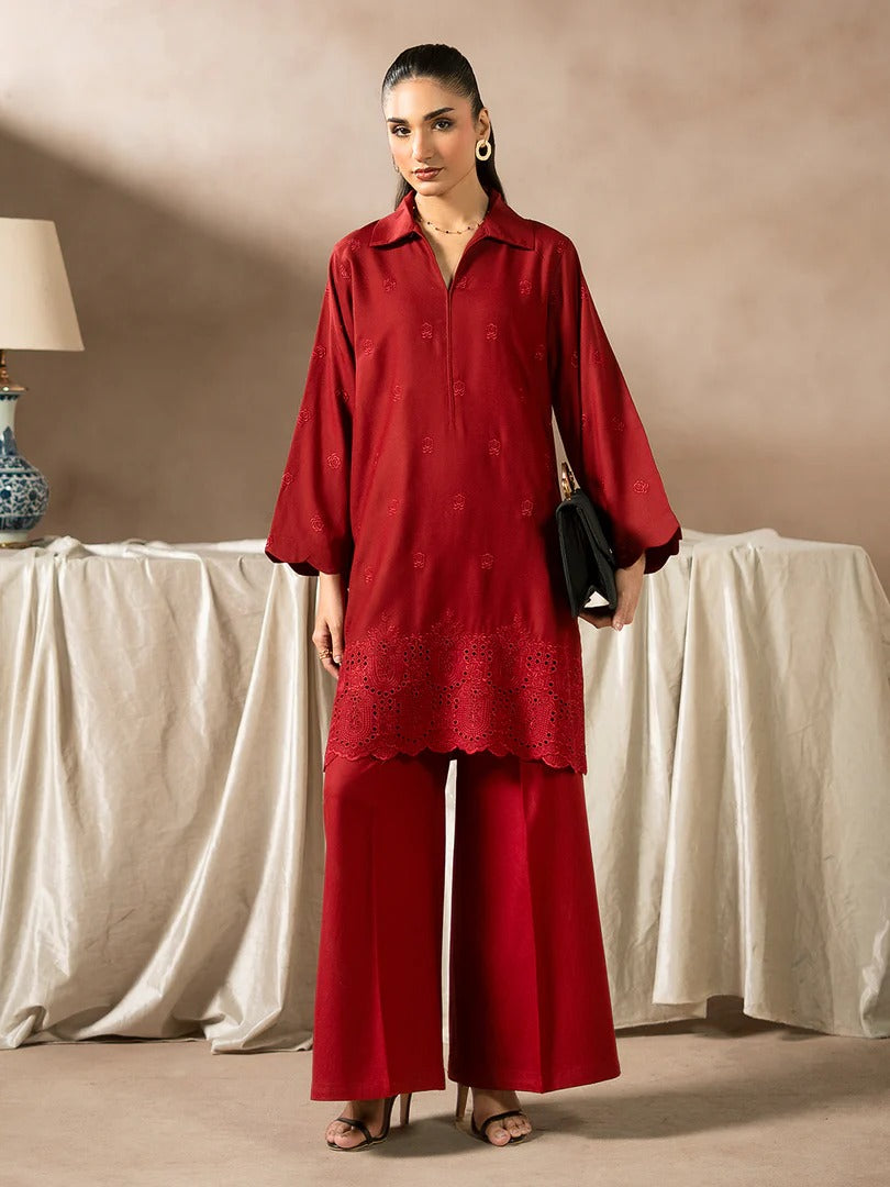 Quzey Solid Co-ord Set - EA-48