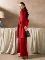 Quzey Solid Co-ord Set - EA-48