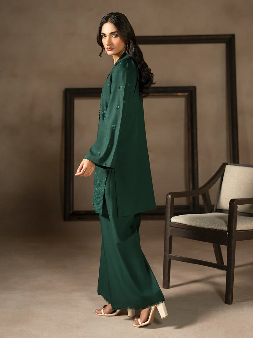 Quzey Solid Co-ord Set - EA-49