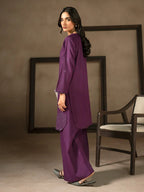 Quzey Solid Co-ord Set - EA-51