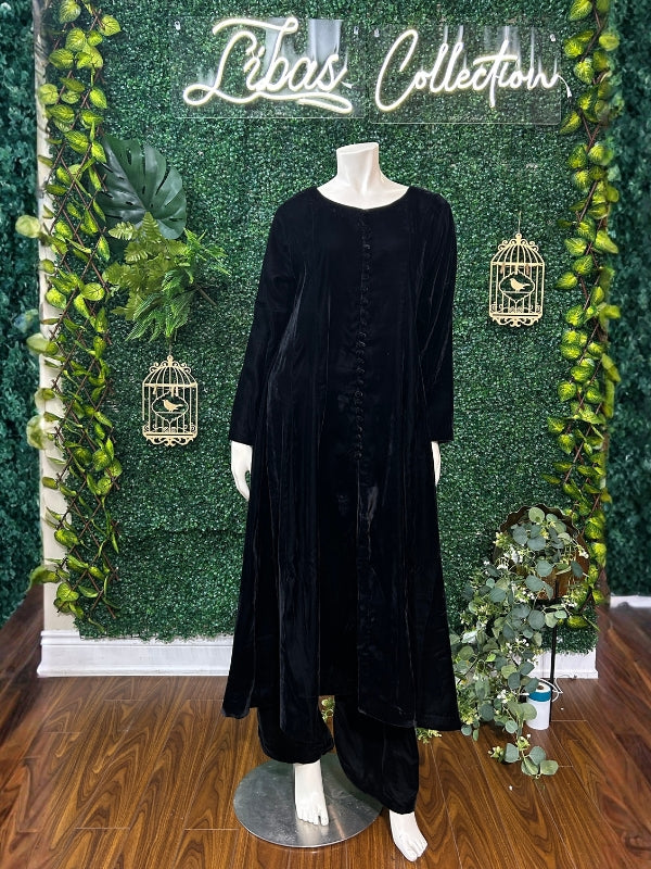 Quzey Velvet 2pc - V2BK01