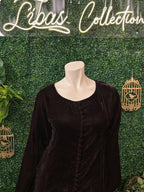 Quzey Velvet 2pc - V2BR02