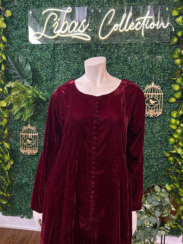 Quzey Velvet 2pc - V2MR03